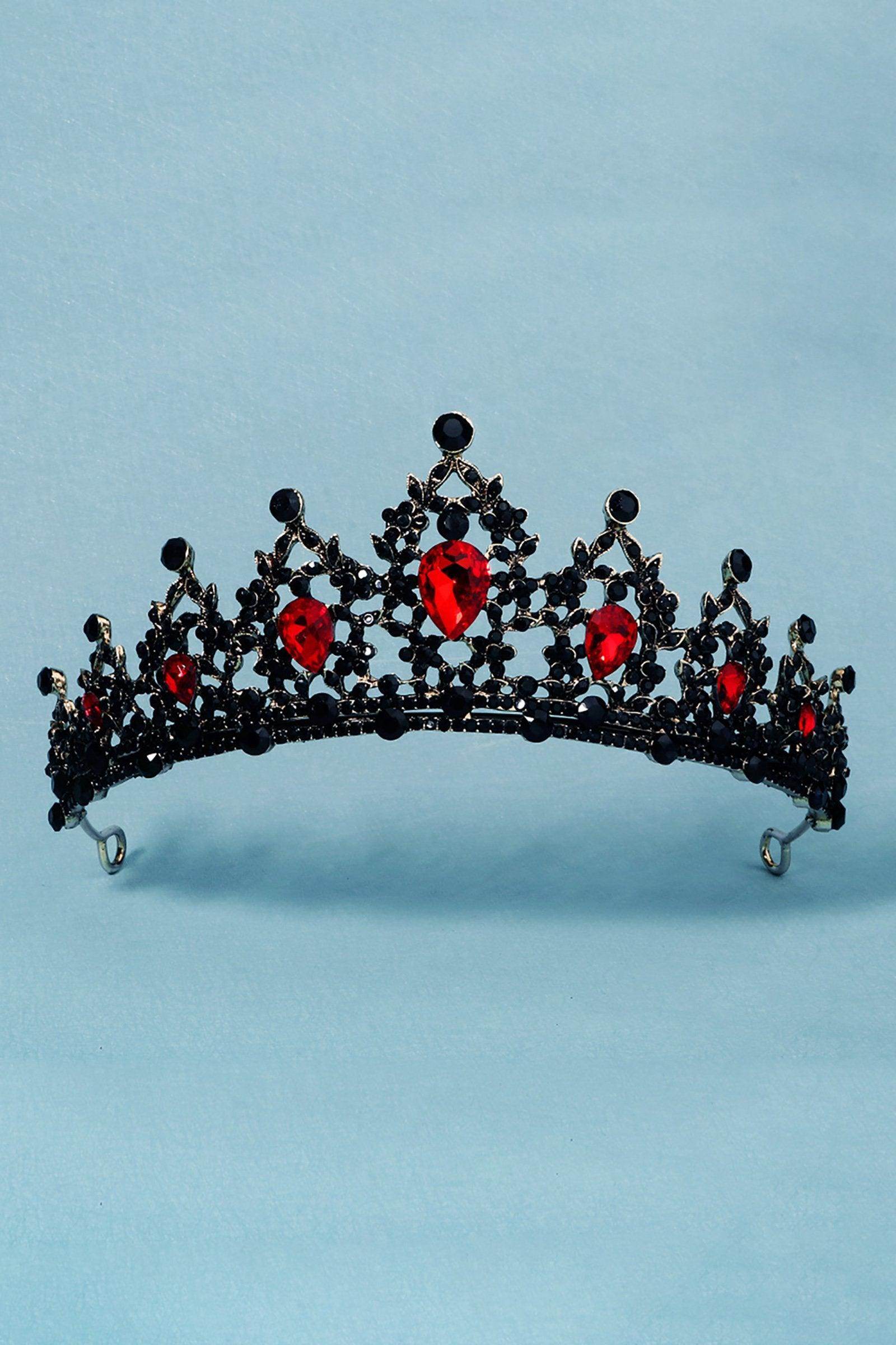 Alloy Tiaras with Rhinestone CH0391 - COCOMELODY